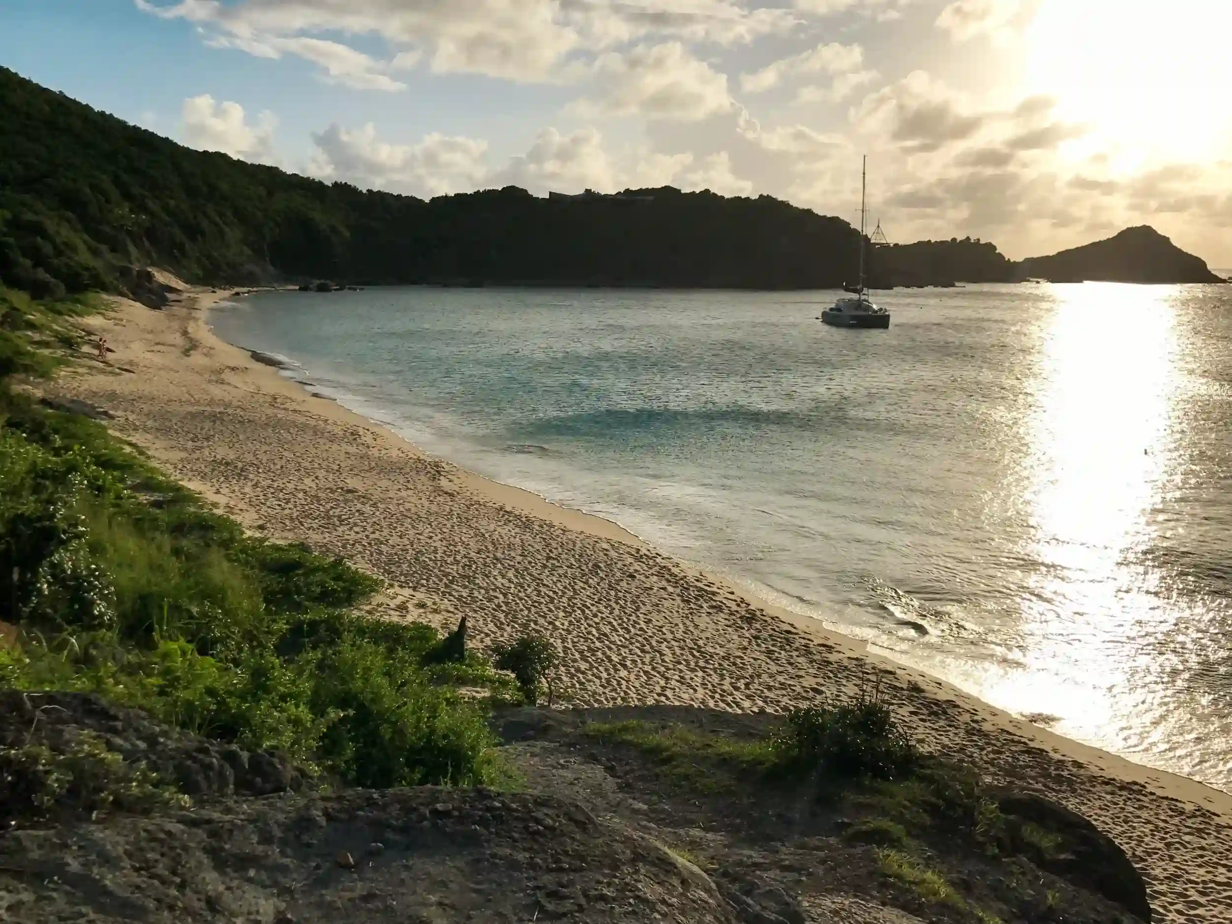 beach in pixel art background
