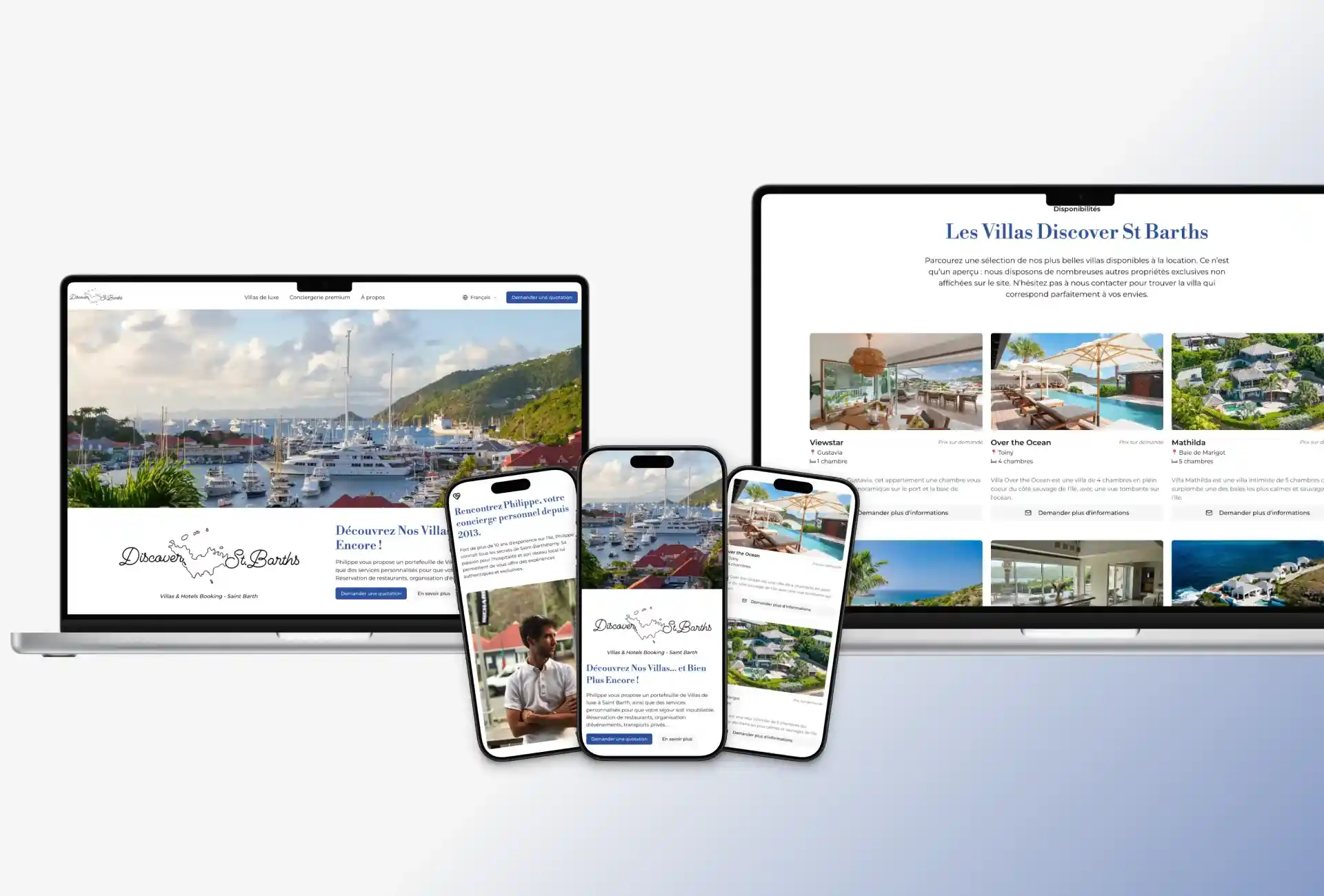 Discover St Barths mockup