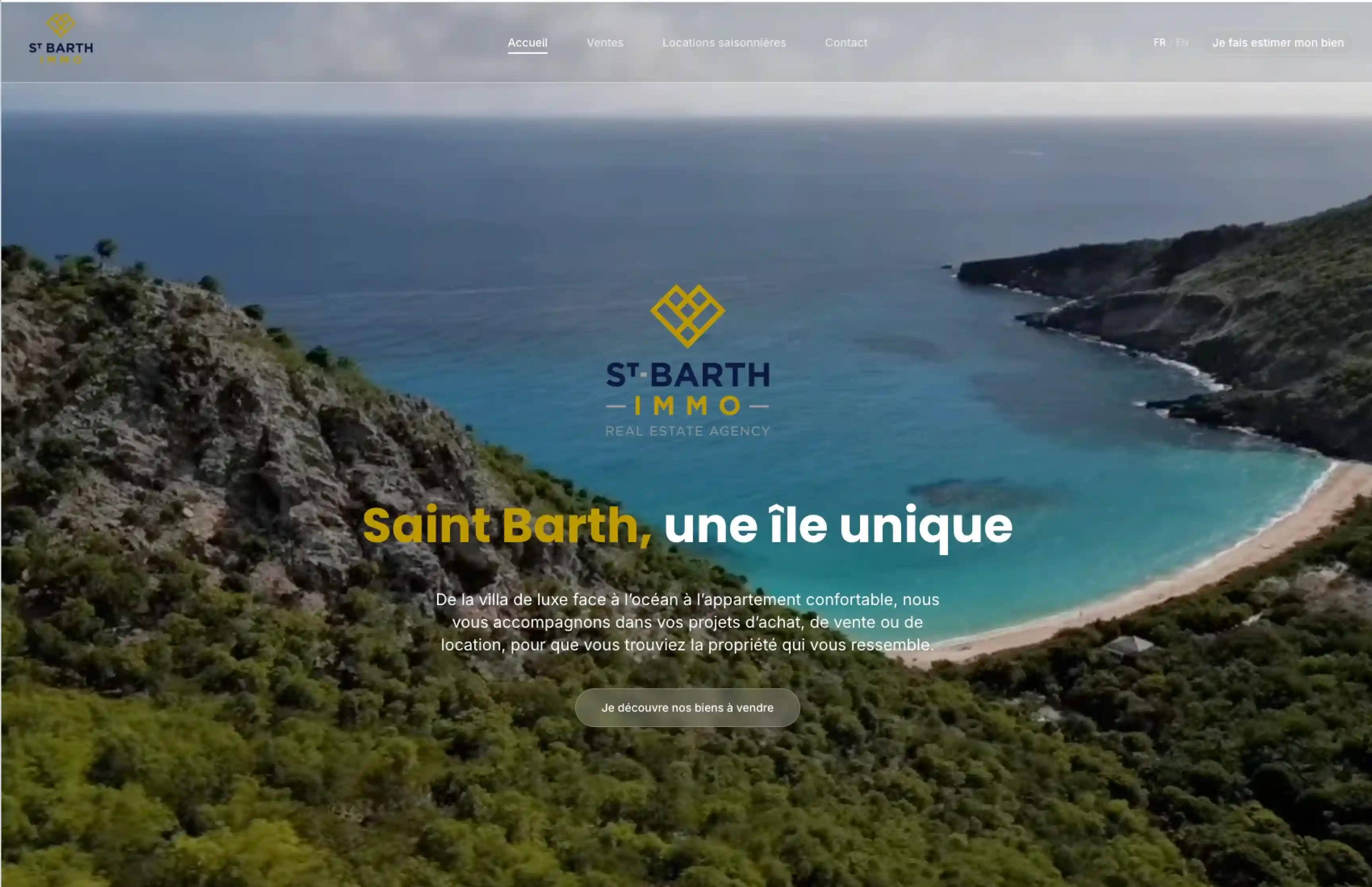 St Barth Immo mockup